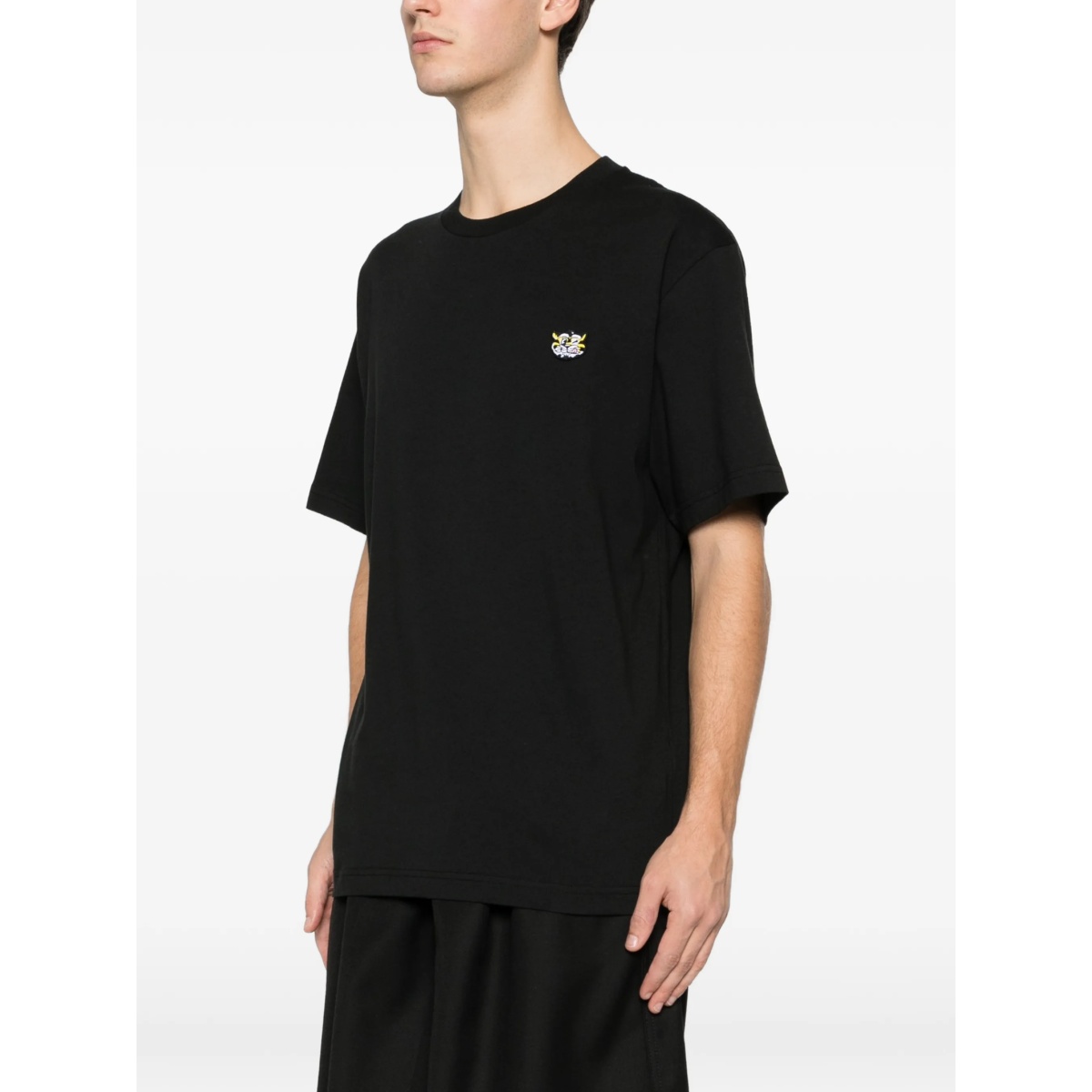 embroidered-patch T-shirt - Img 3