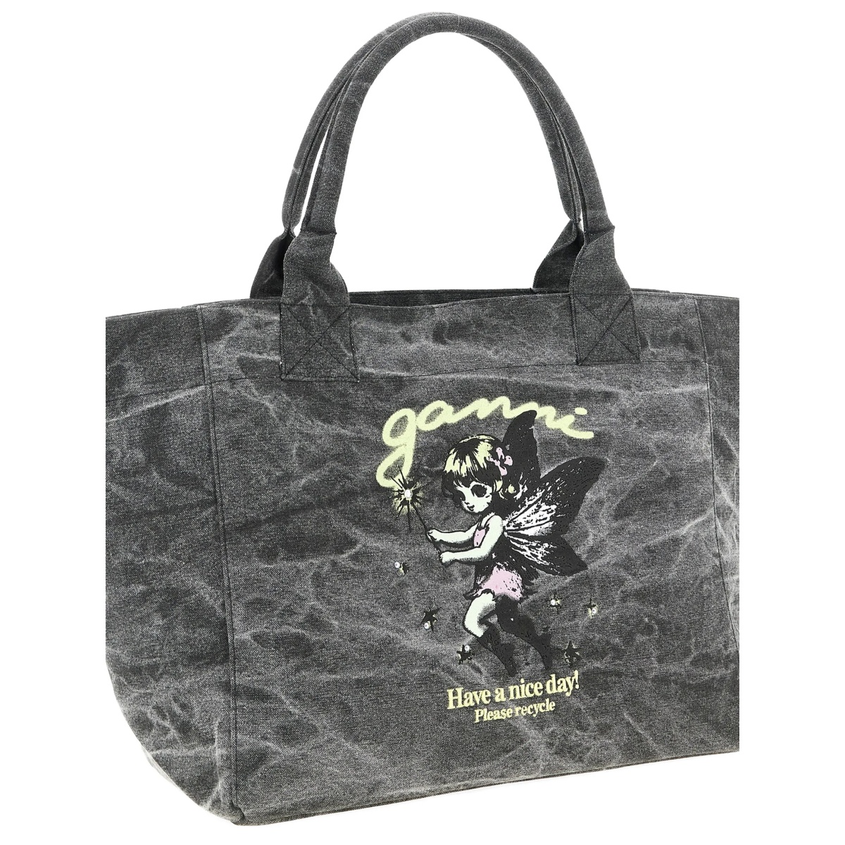 Fairy crystal-embellished tote bag - Img 3