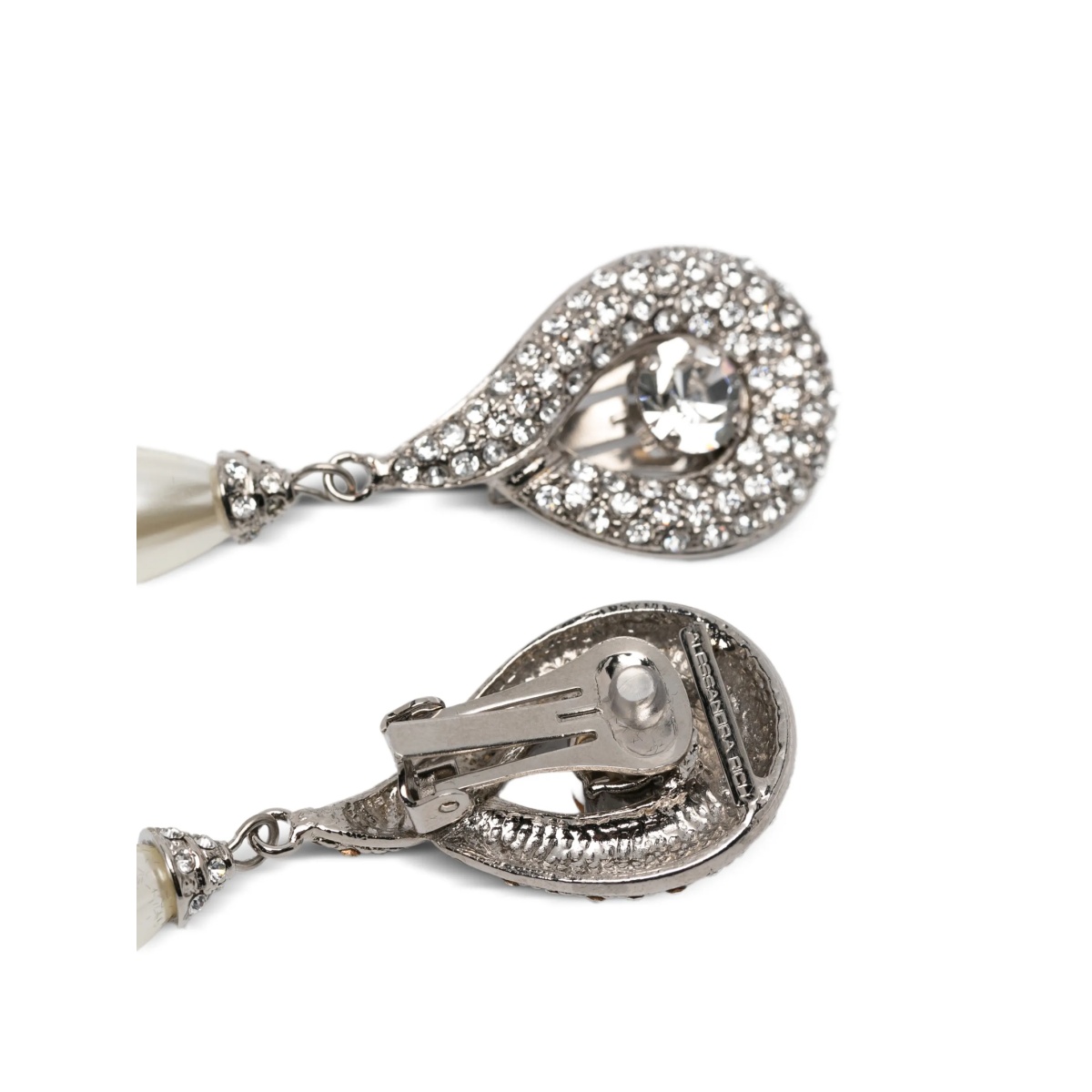 faux-pearl earrings - Img 3