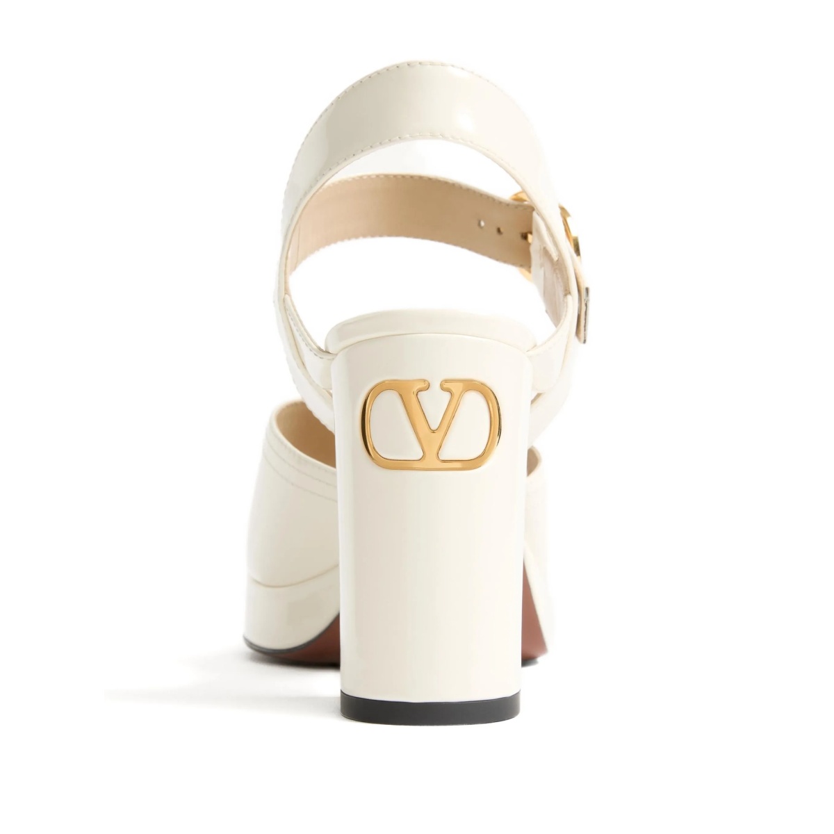 FAWCETTE PLATFORM SANDAL IN POLISHED CALFSKIN 100MM - Img 5
