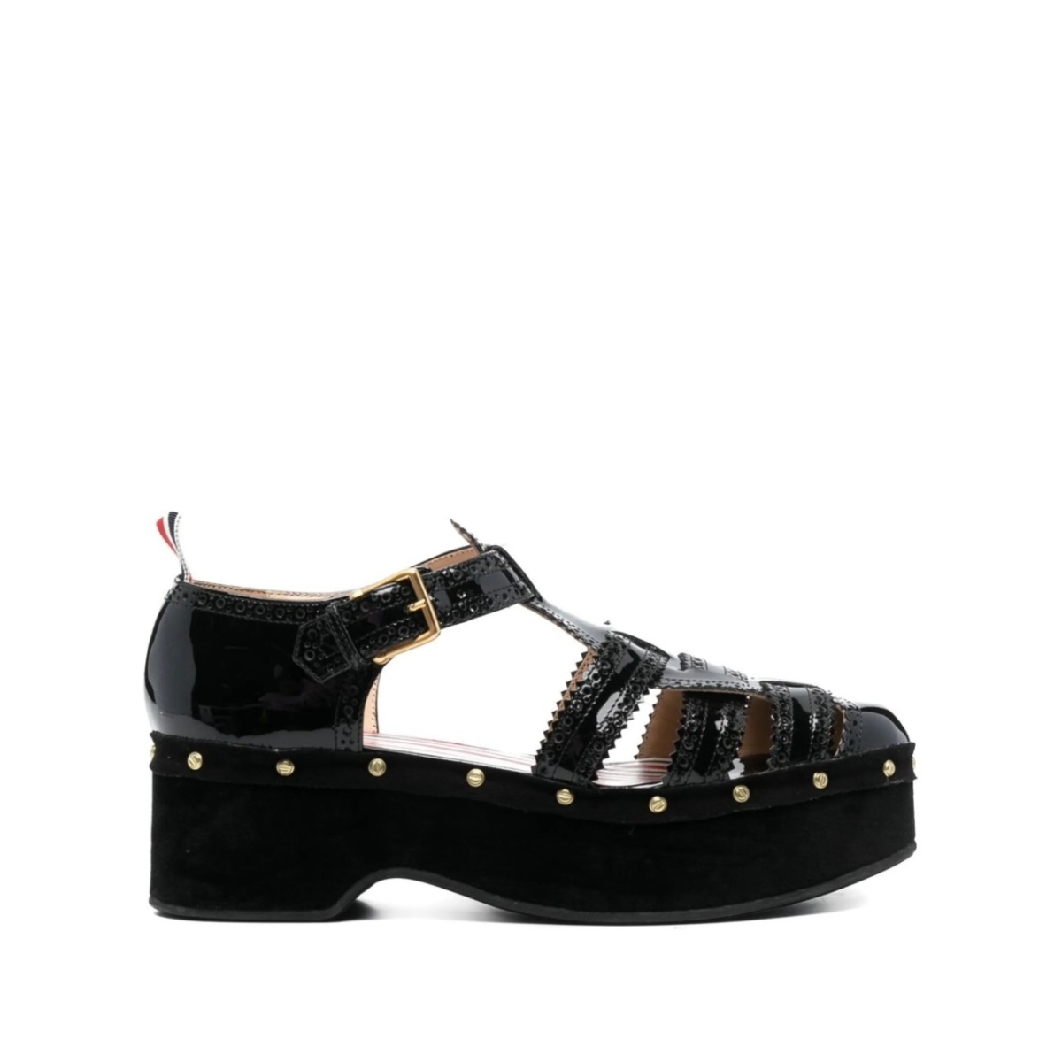 Fisherman caged platform sandals