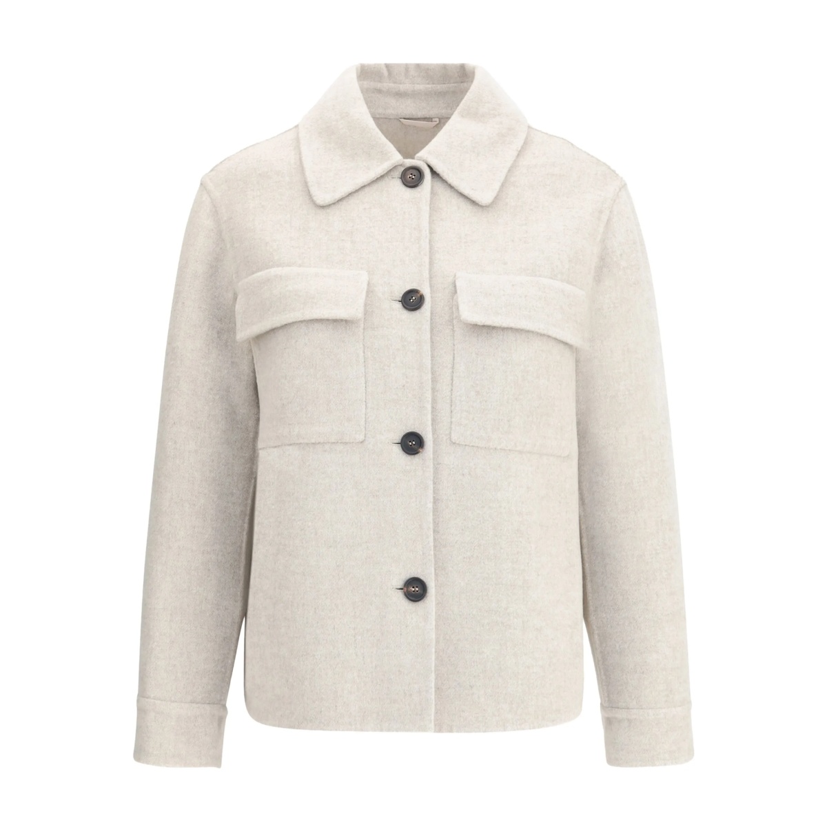 flap-pocket button shirt