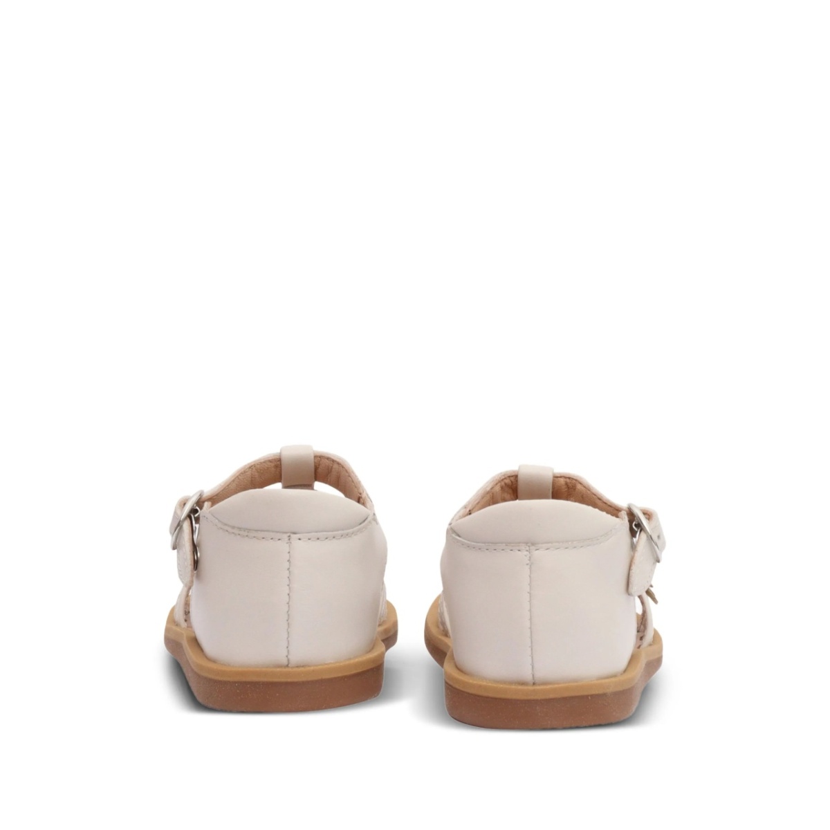 floral-appliqué leather sandals - Img 3