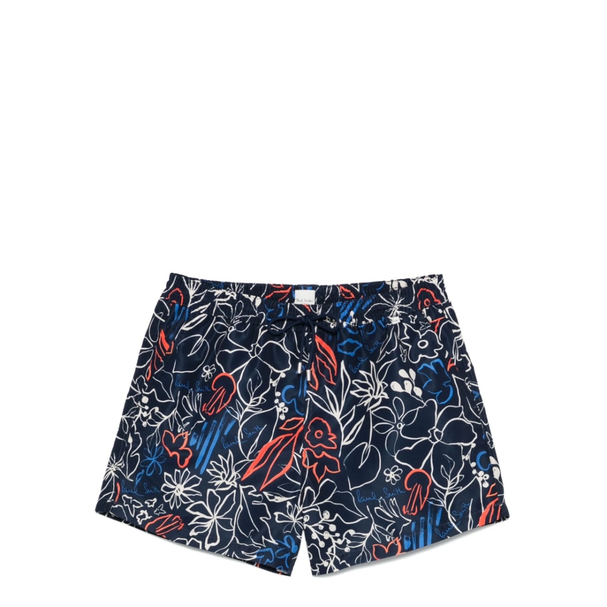 floral-print swim shorts