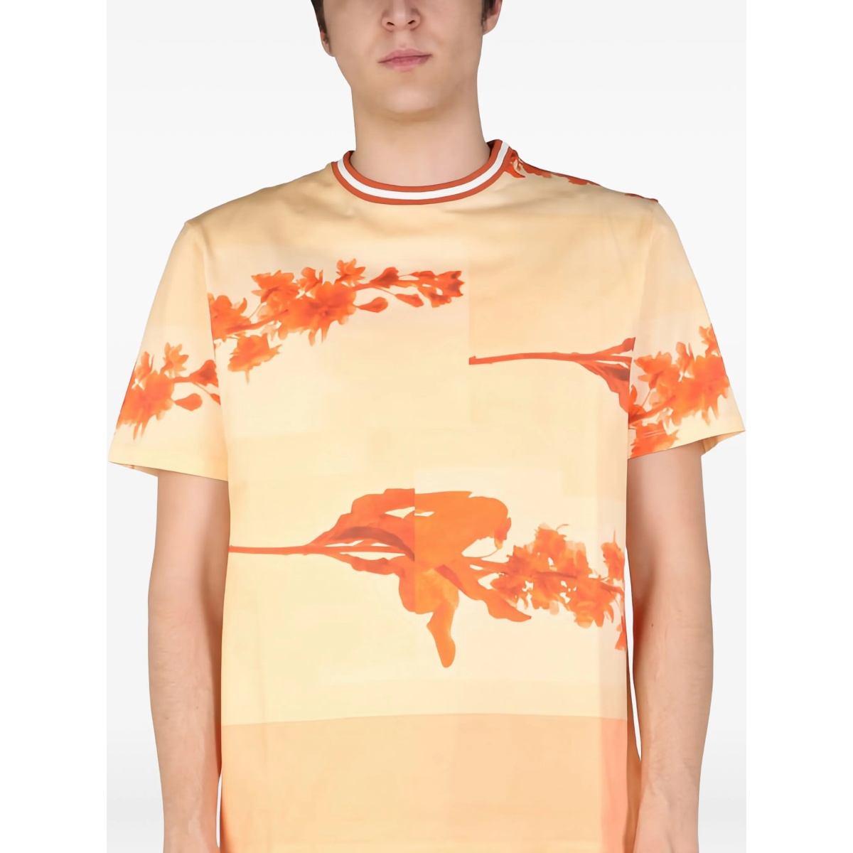 floral-print T-shirt - Img 2