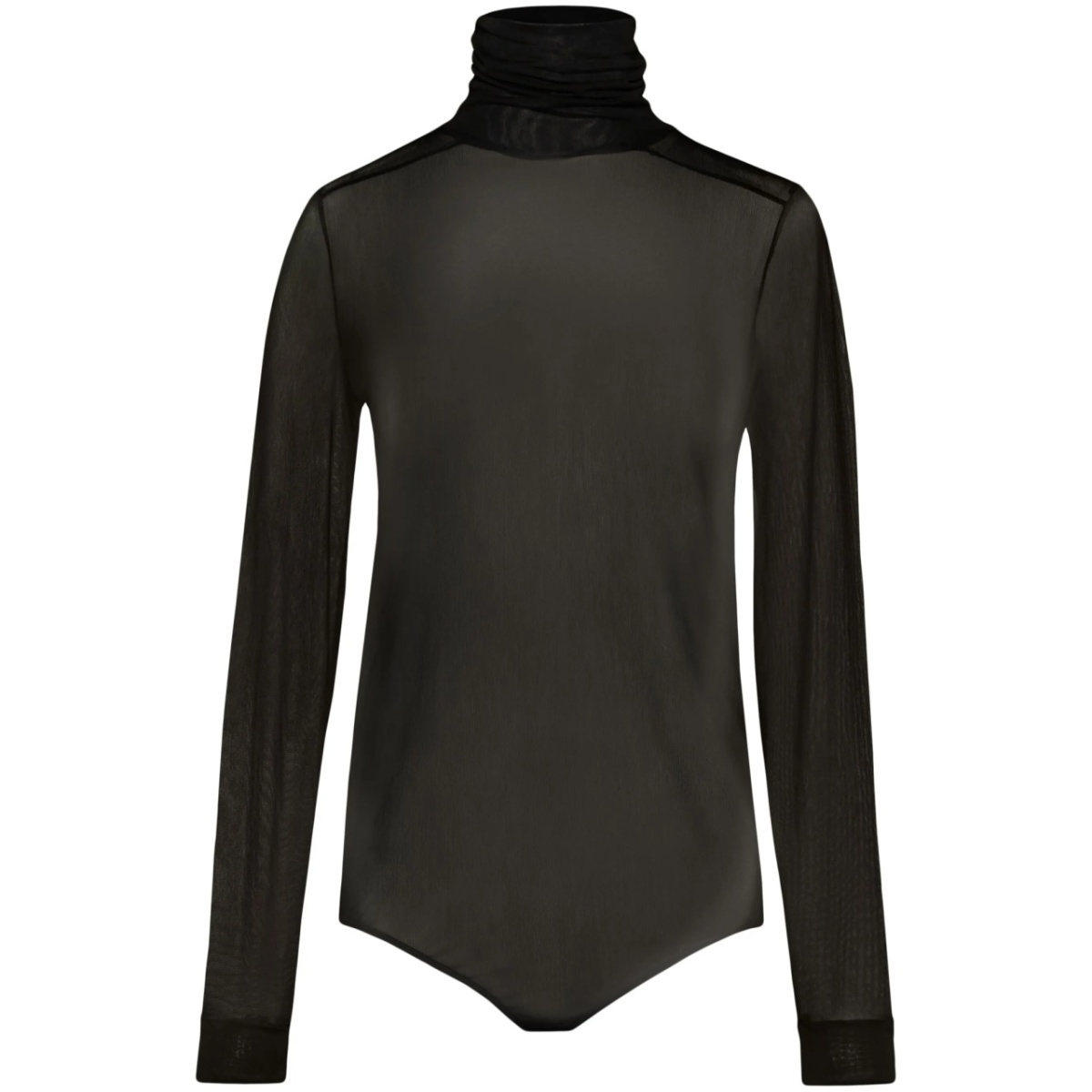 four-stitch sheer bodysuit
