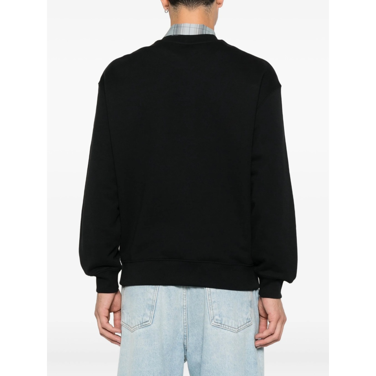 fox-embroidered cotton sweatshirt - Img 4