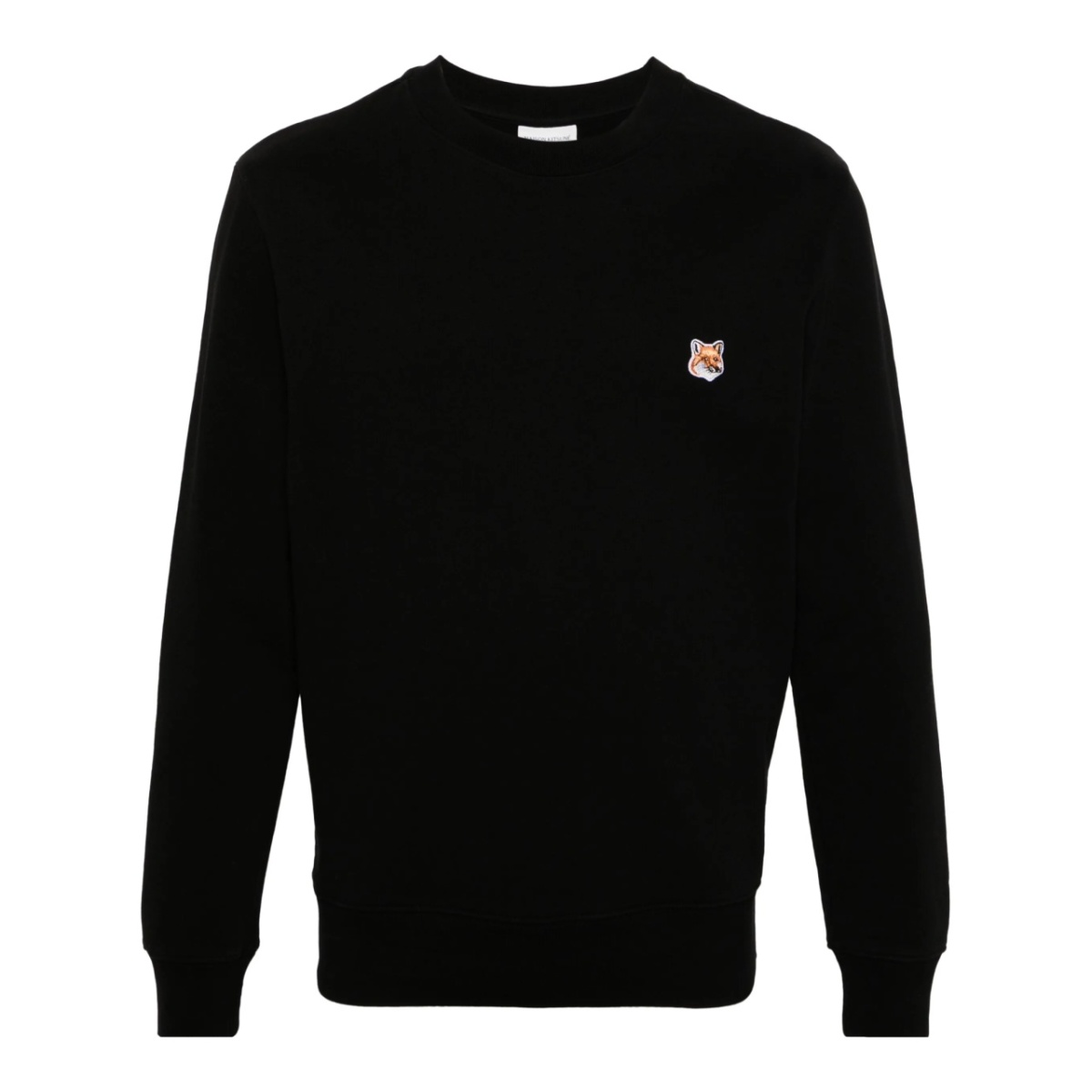 Fox-patch cotton sweatshirt