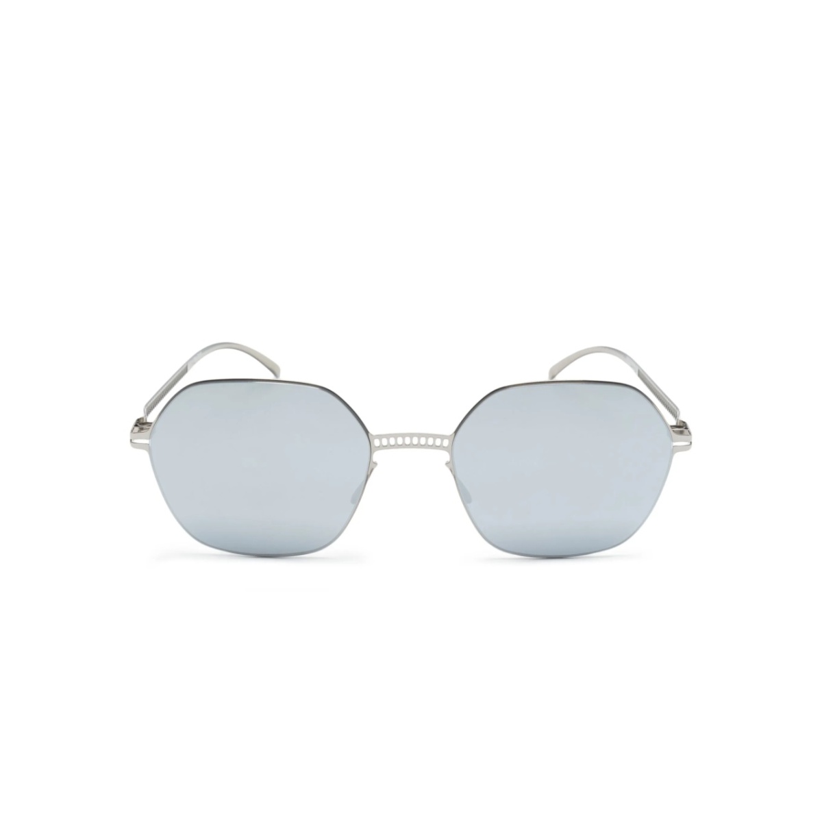geometric-frame sunglasses