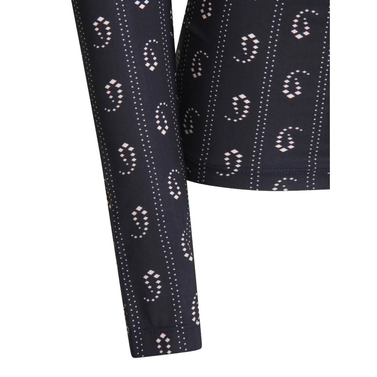 geometric-print turtleneck top - Img 4