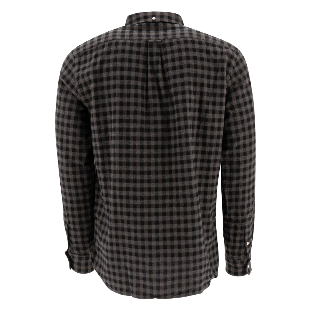 Gingham-check cotton shirt - Img 2