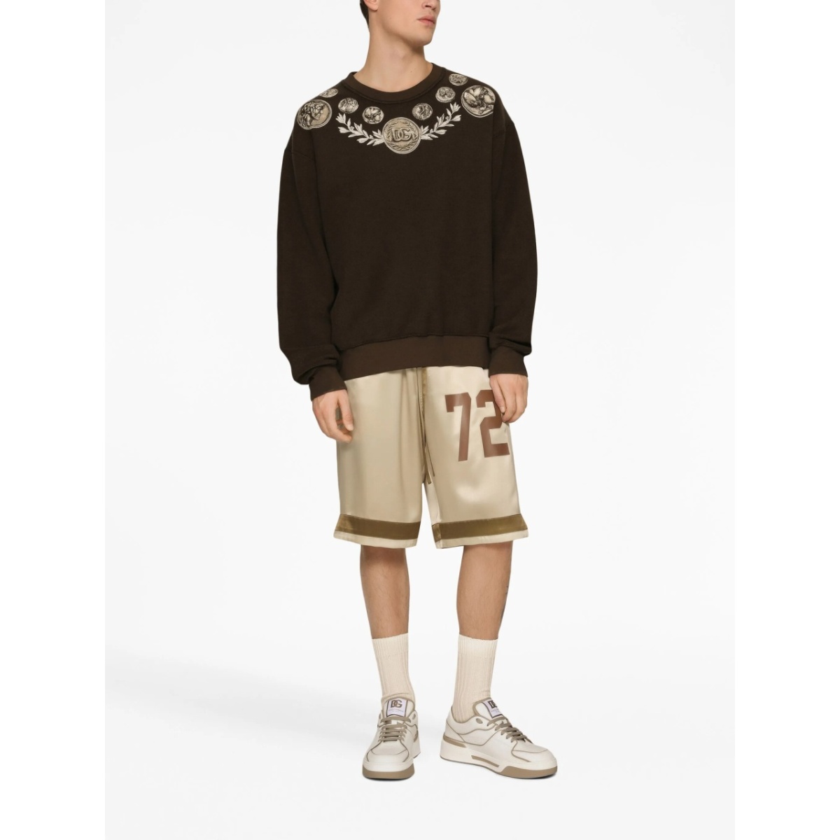 graphic-print cotton sweatshirt - Img 3