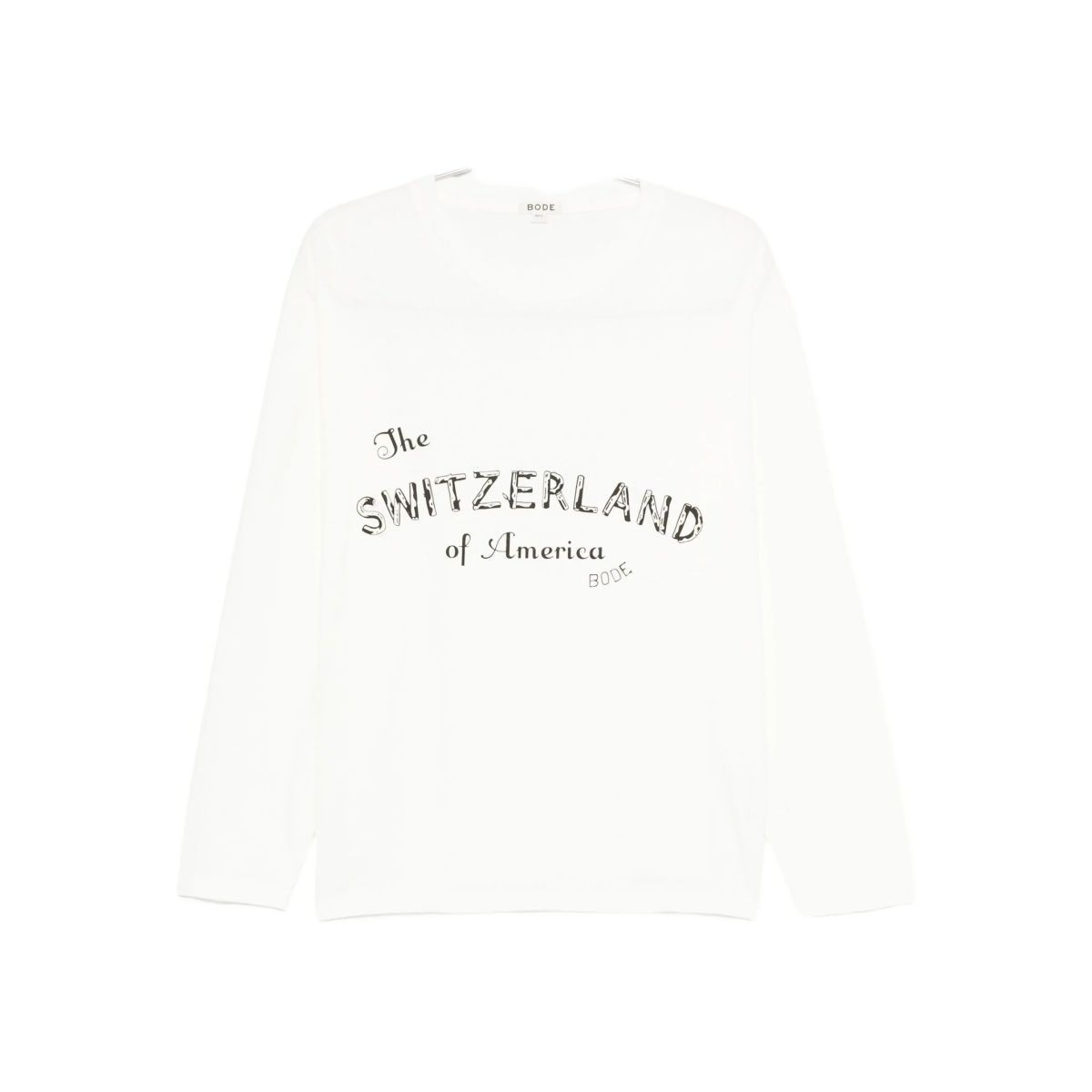 graphic-print long-sleeve T-shirt