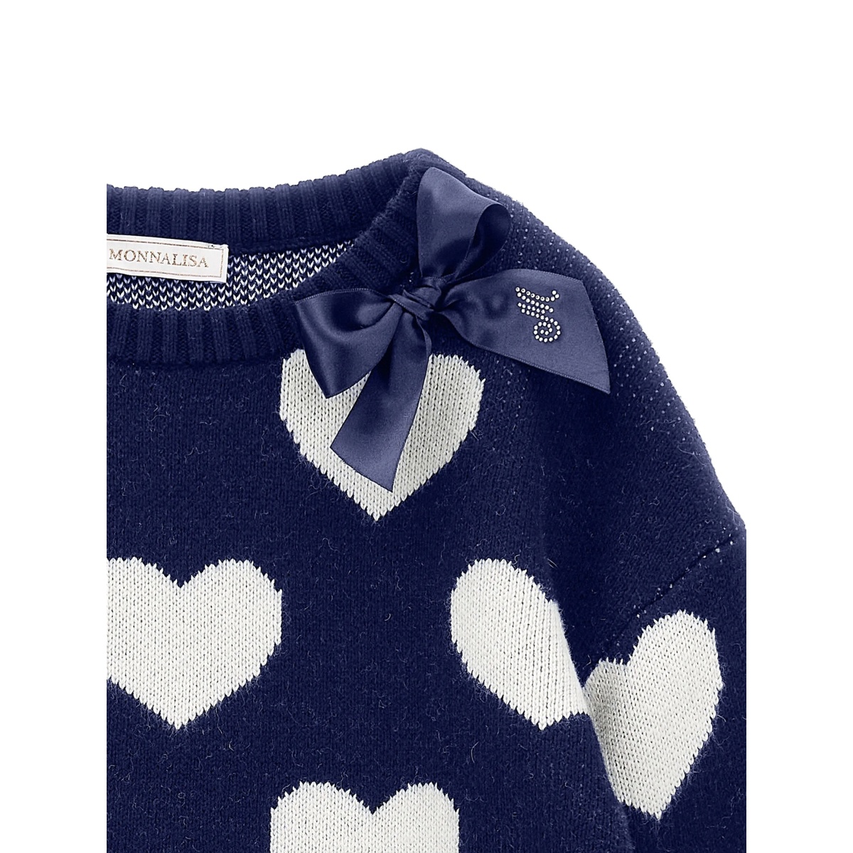 heart-patterned sweater - Img 3