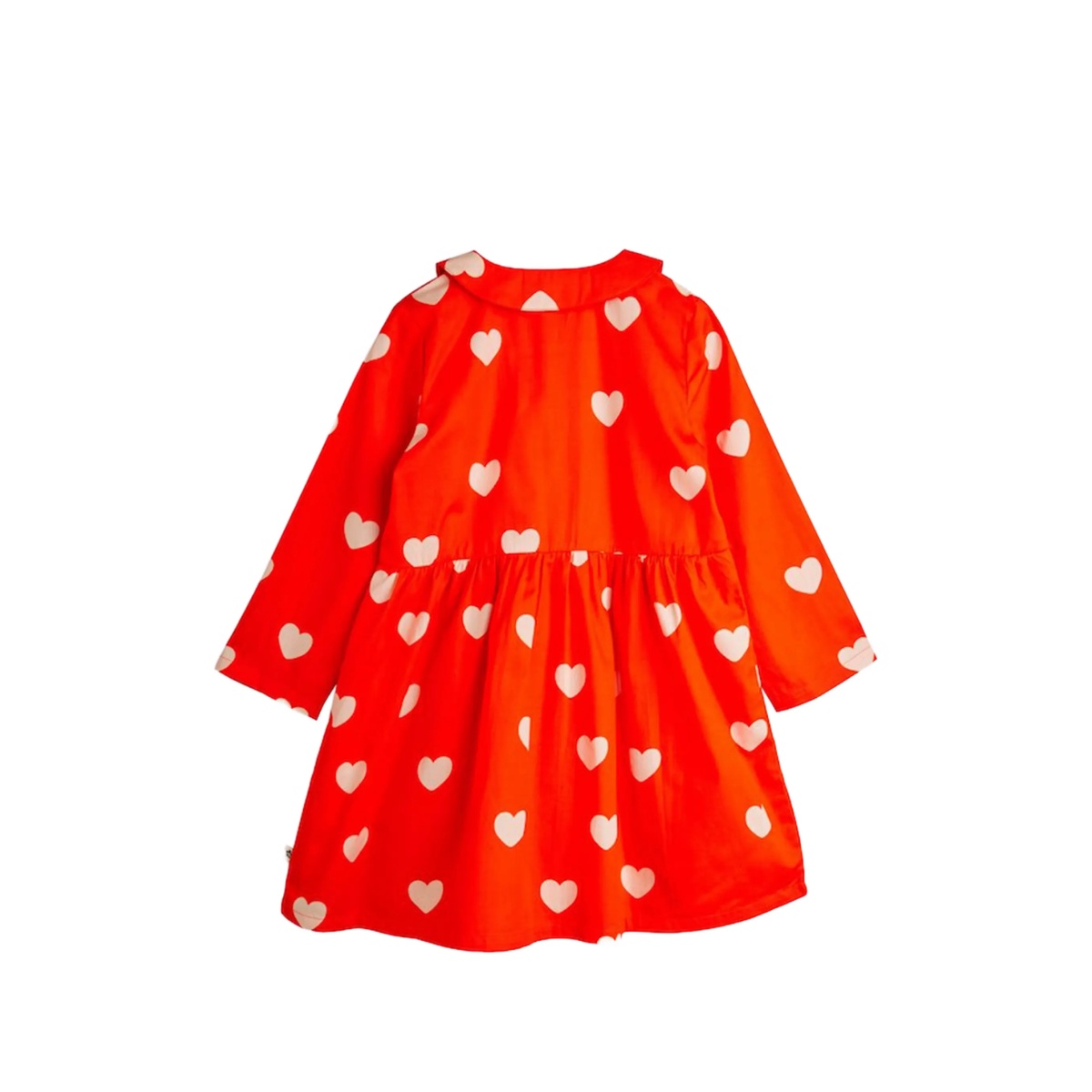 heart-print collared dress - Img 2