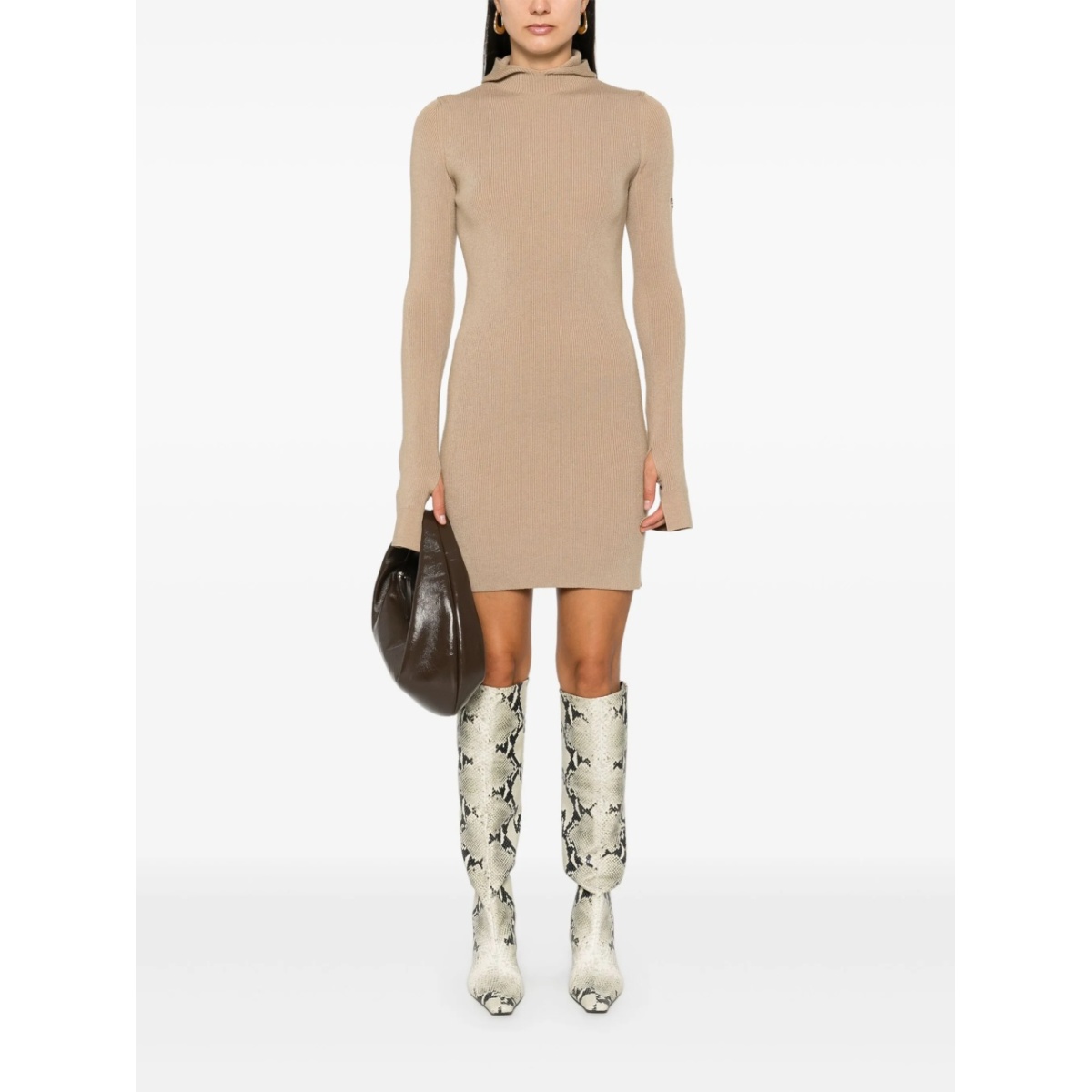 hooded mini dress - Img 2