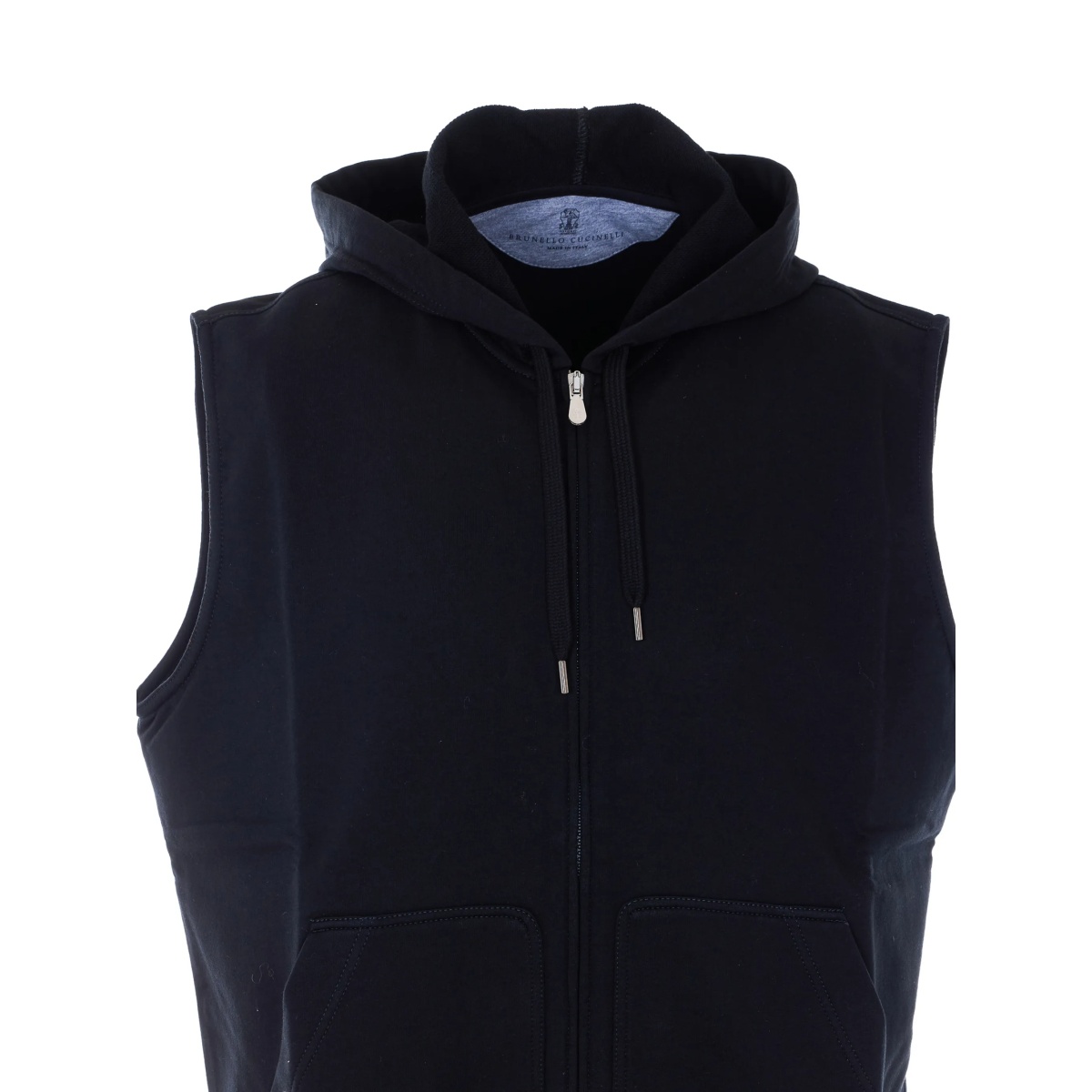 hooded zip gilet - Img 4