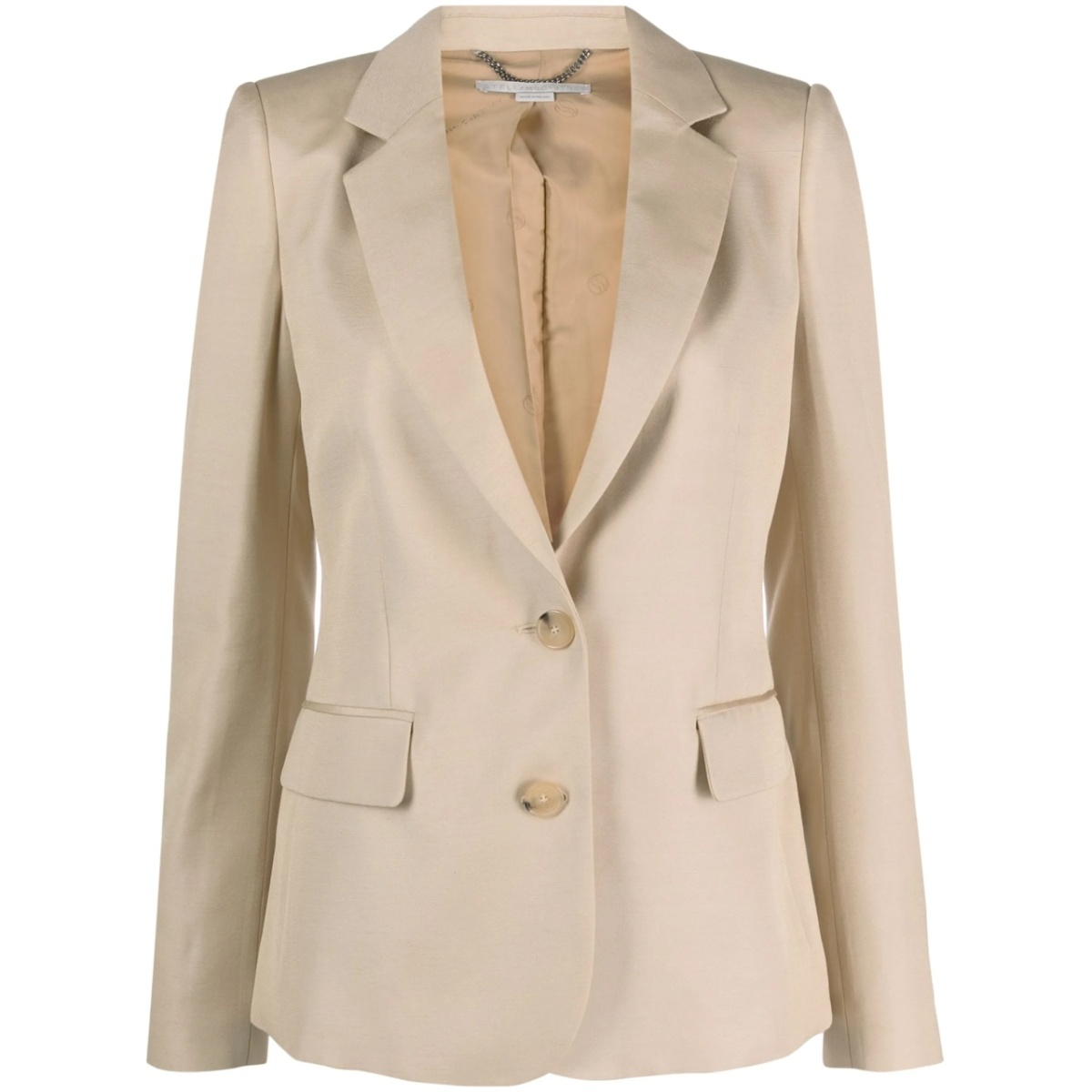 Iconic notched-lapels blazer