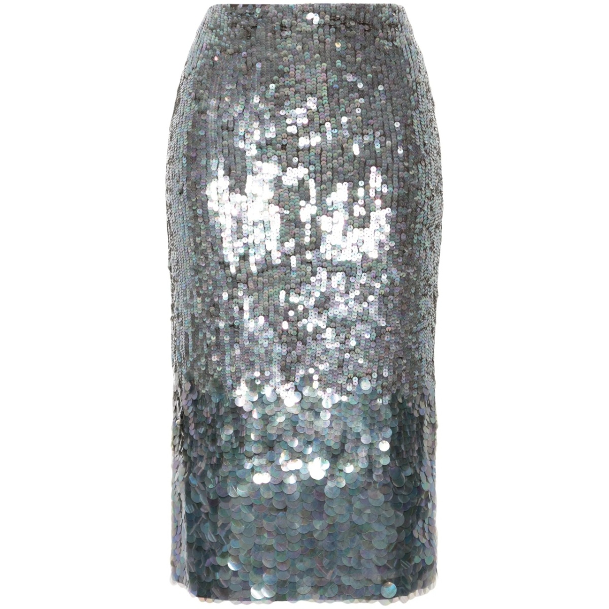 iridescent sequin-embellished skirt