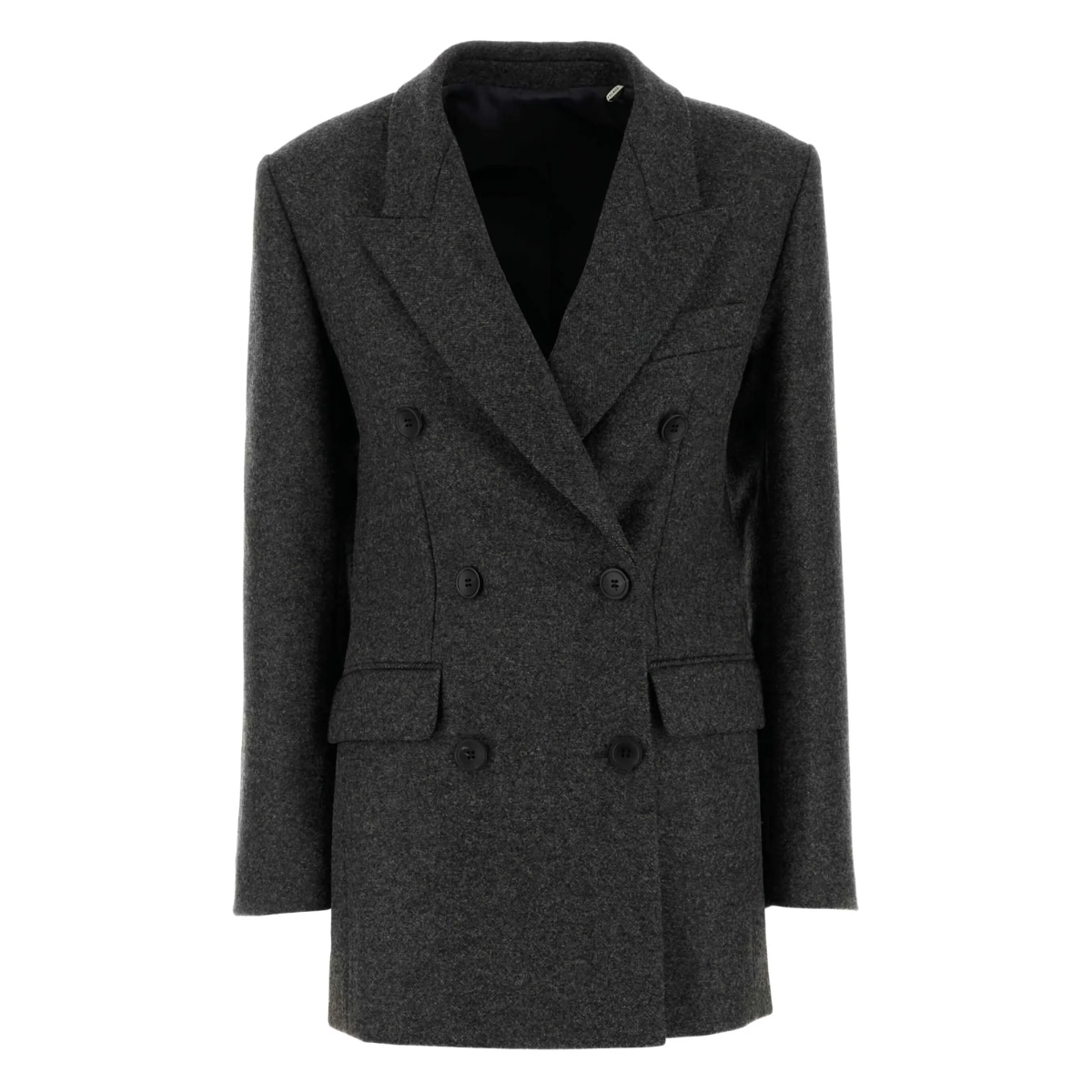 Isidora double-breasted wool coat