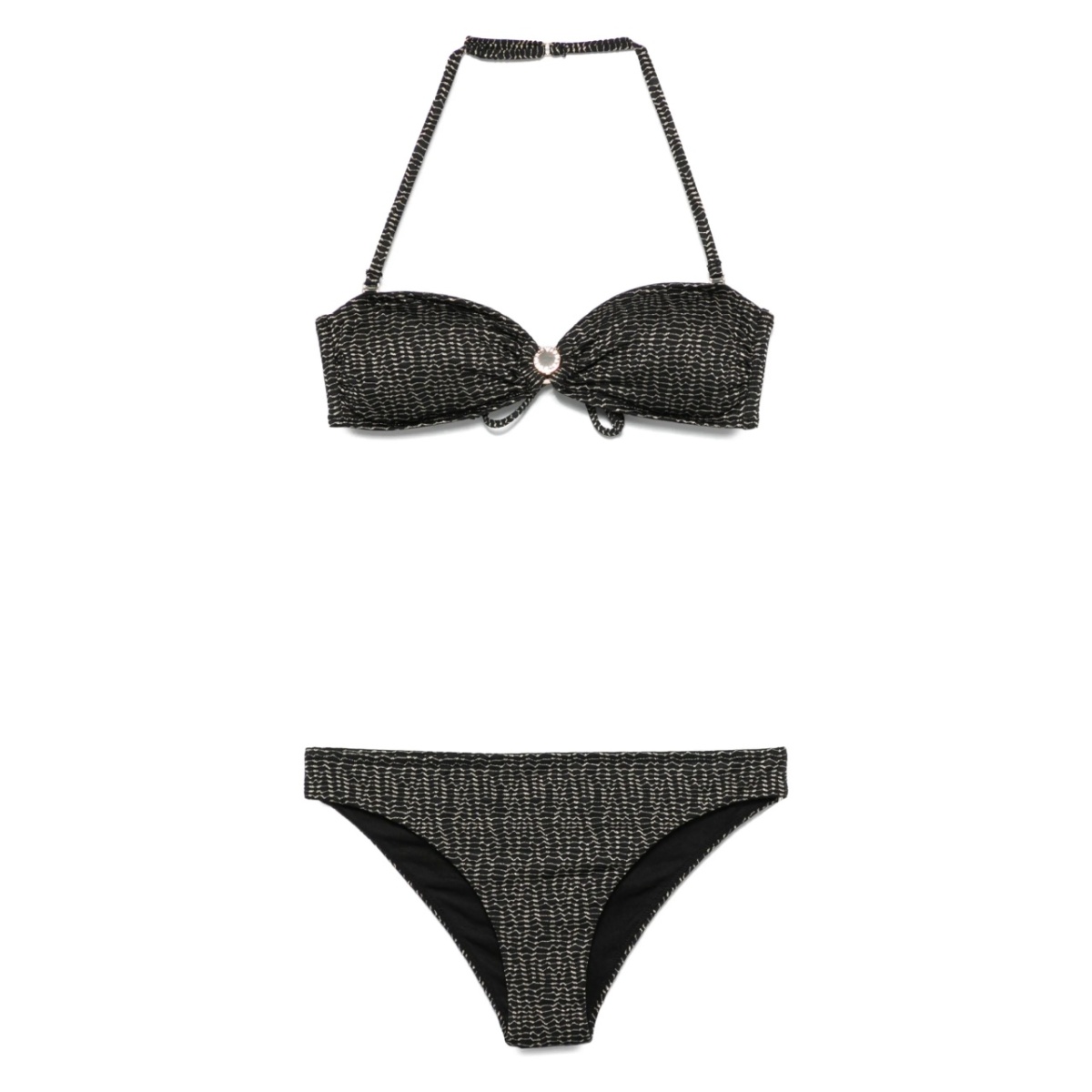jacquard bikini set