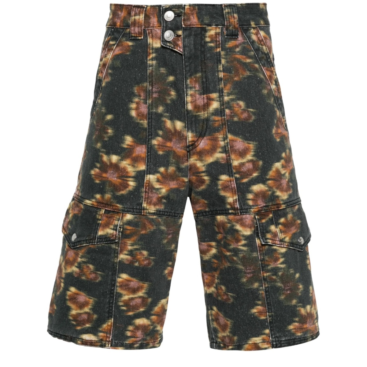 Jemuel abstract-print cargo shorts