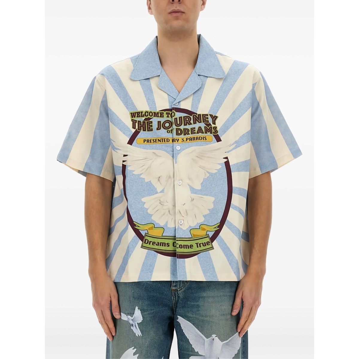 Journey of Dreams printed short-sleeve shirt