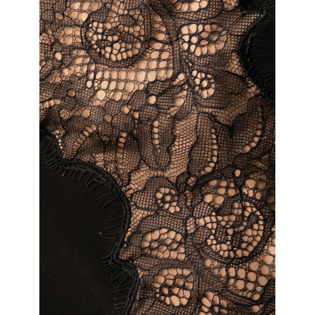 lace-trim midi dress - Img 5