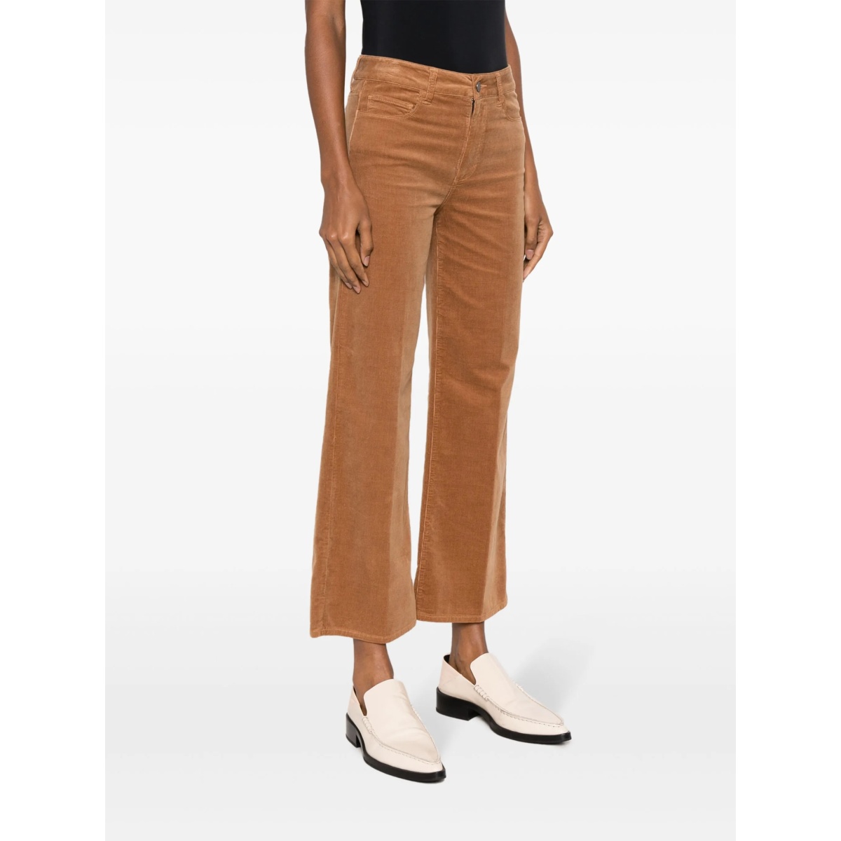 Leenah corduroy cropped trousers - Img 3