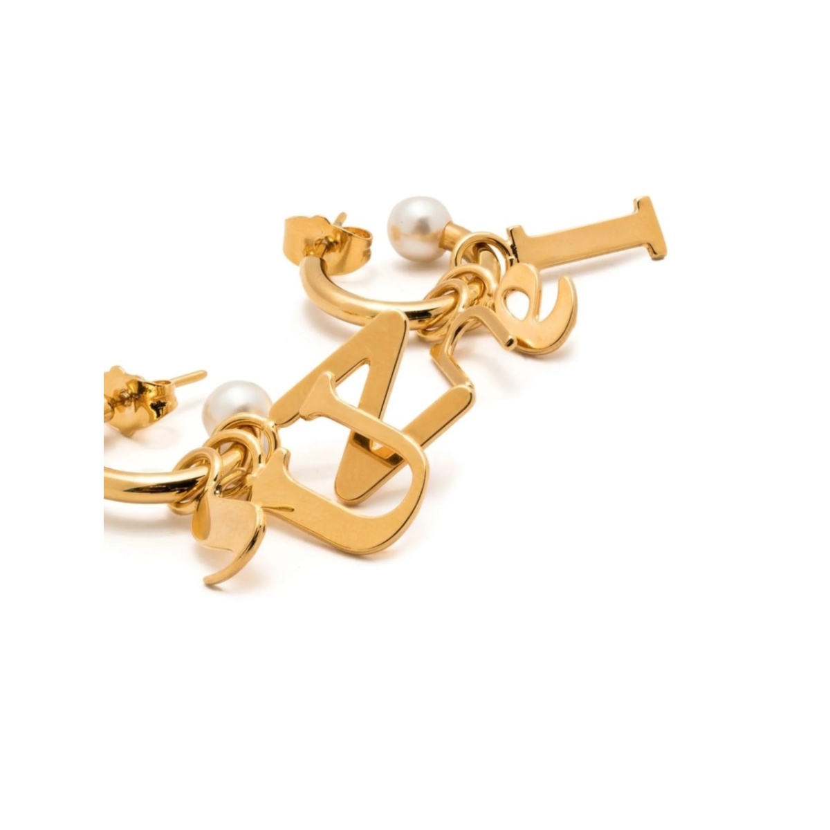 letter-pendant earrings - Img 3