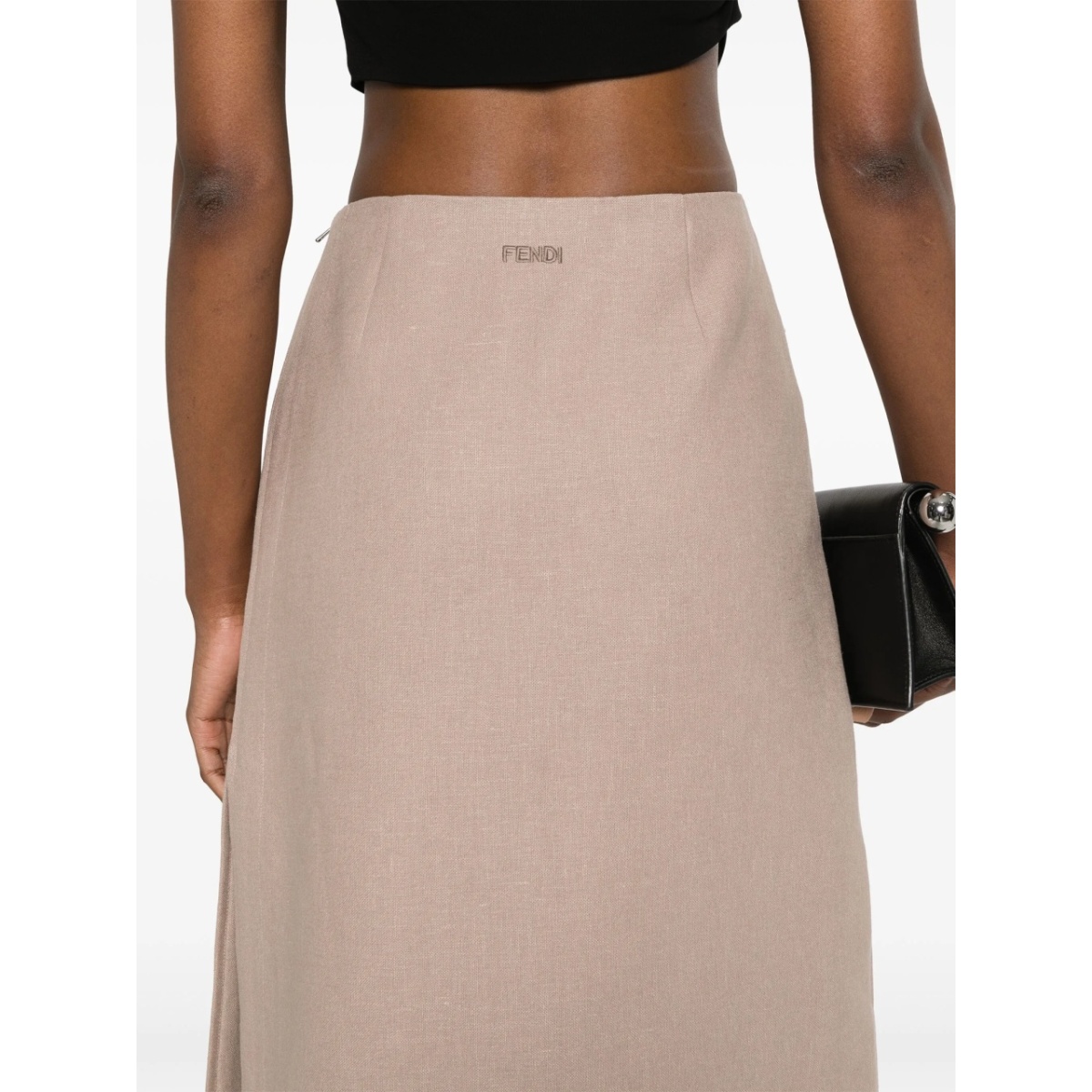 linen midi skirt - Img 5