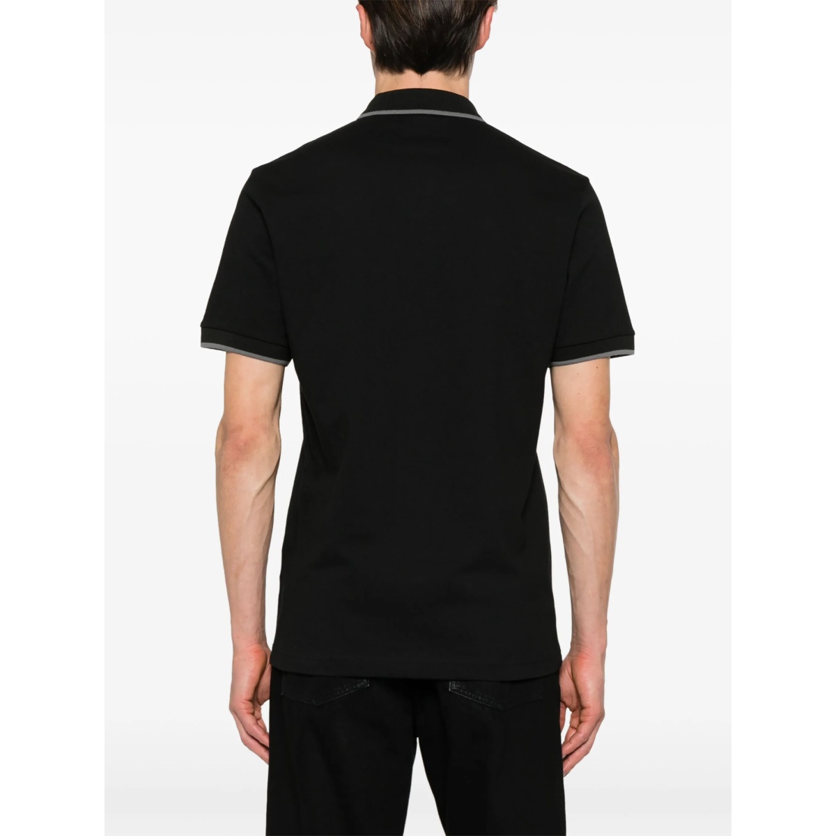 logo-appliqué polo shirt - Img 4