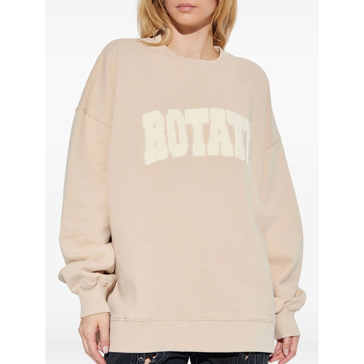 logo-appliqué sweatshirt - Img 3