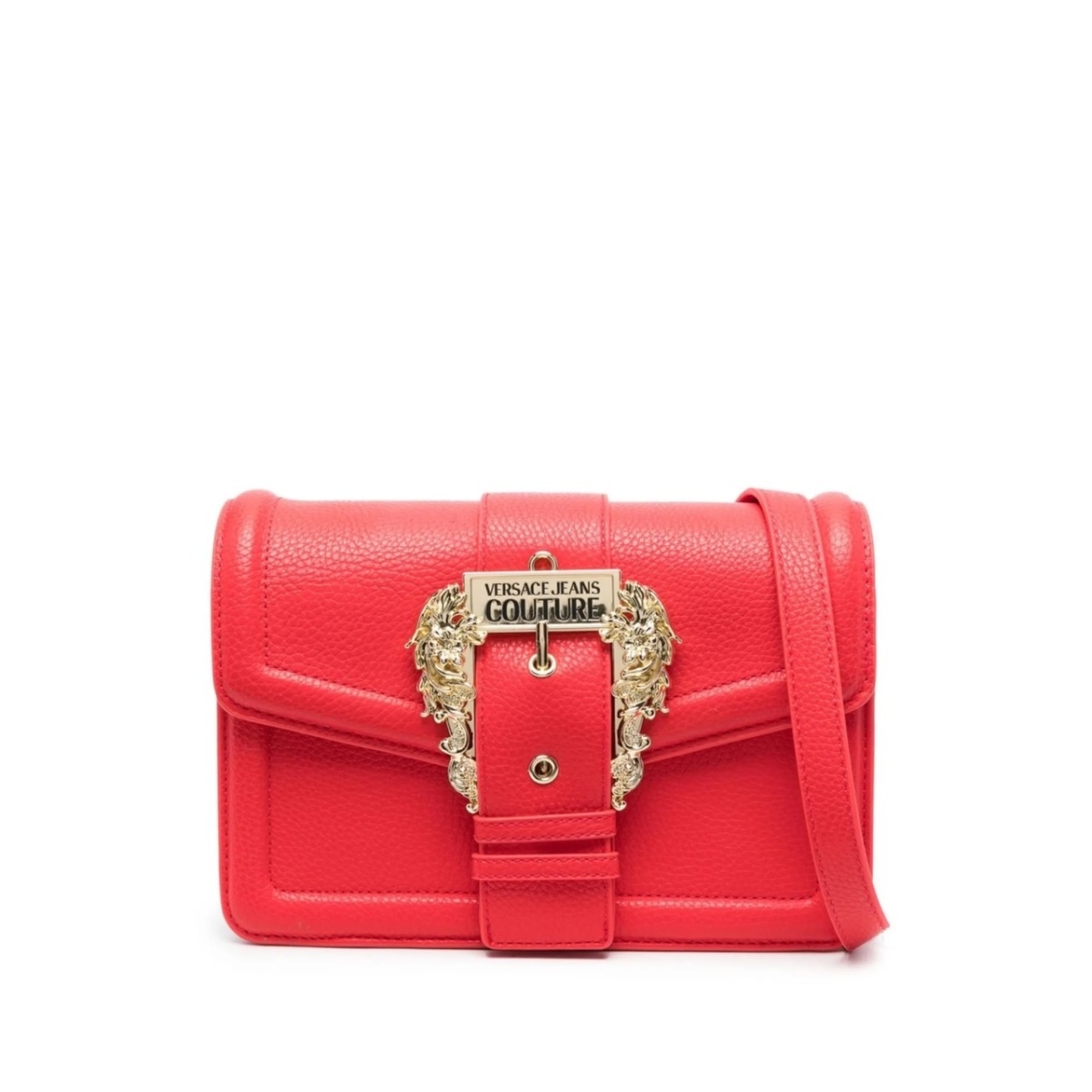 logo-buckle satchel bag