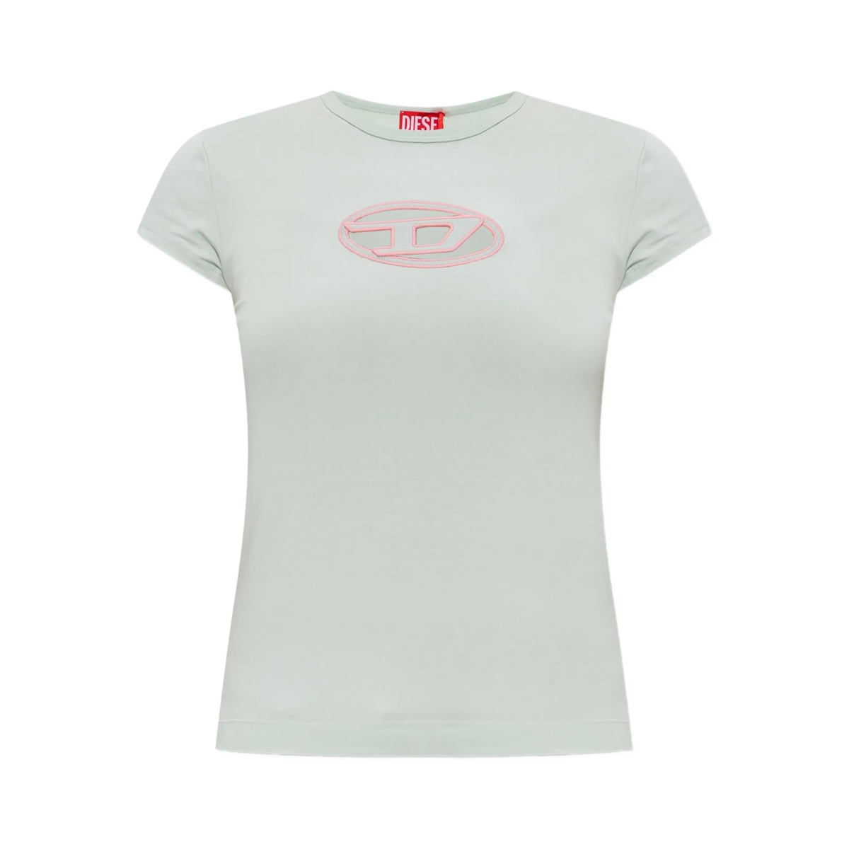logo-detail cut-out t-shirt