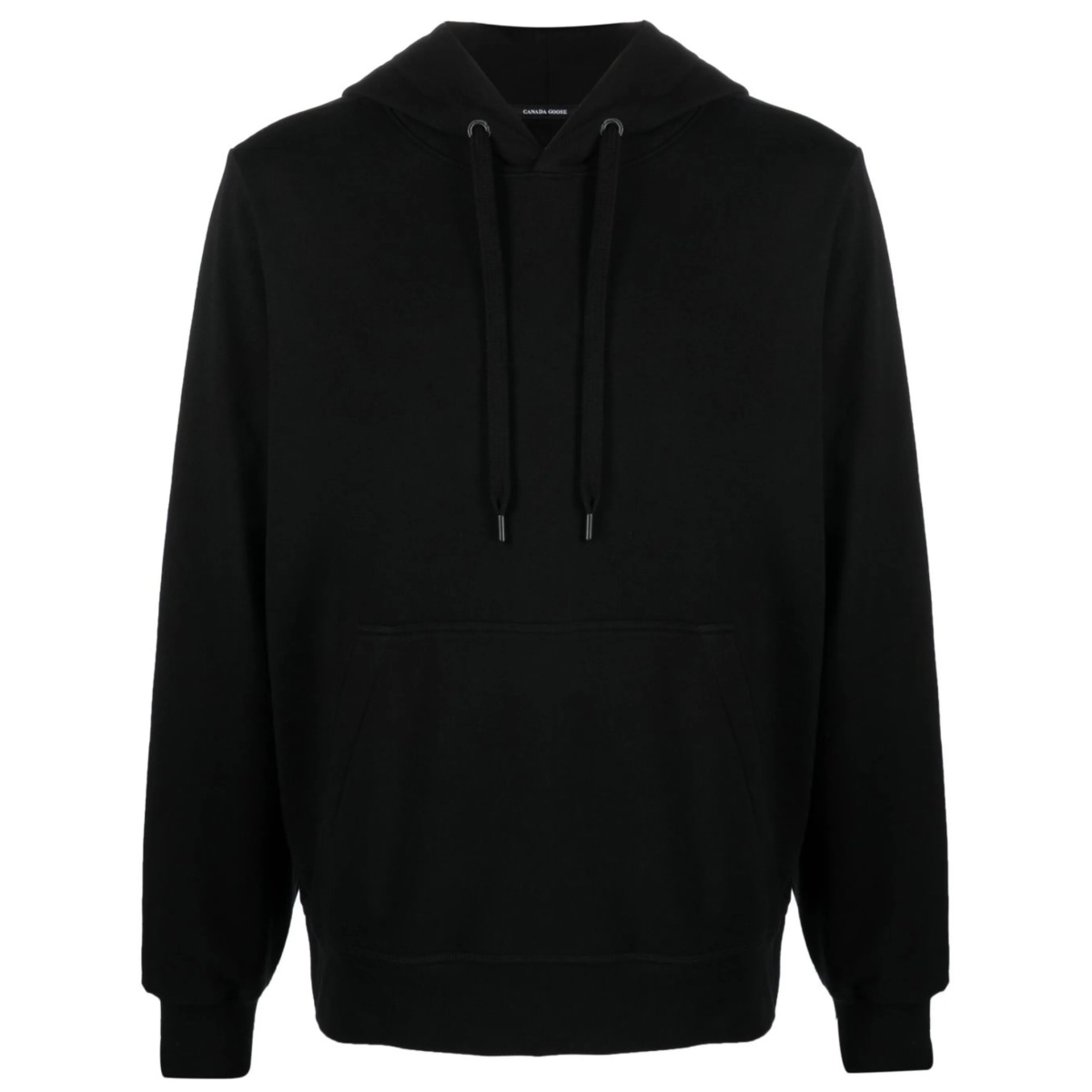 logo drawstring hoodie