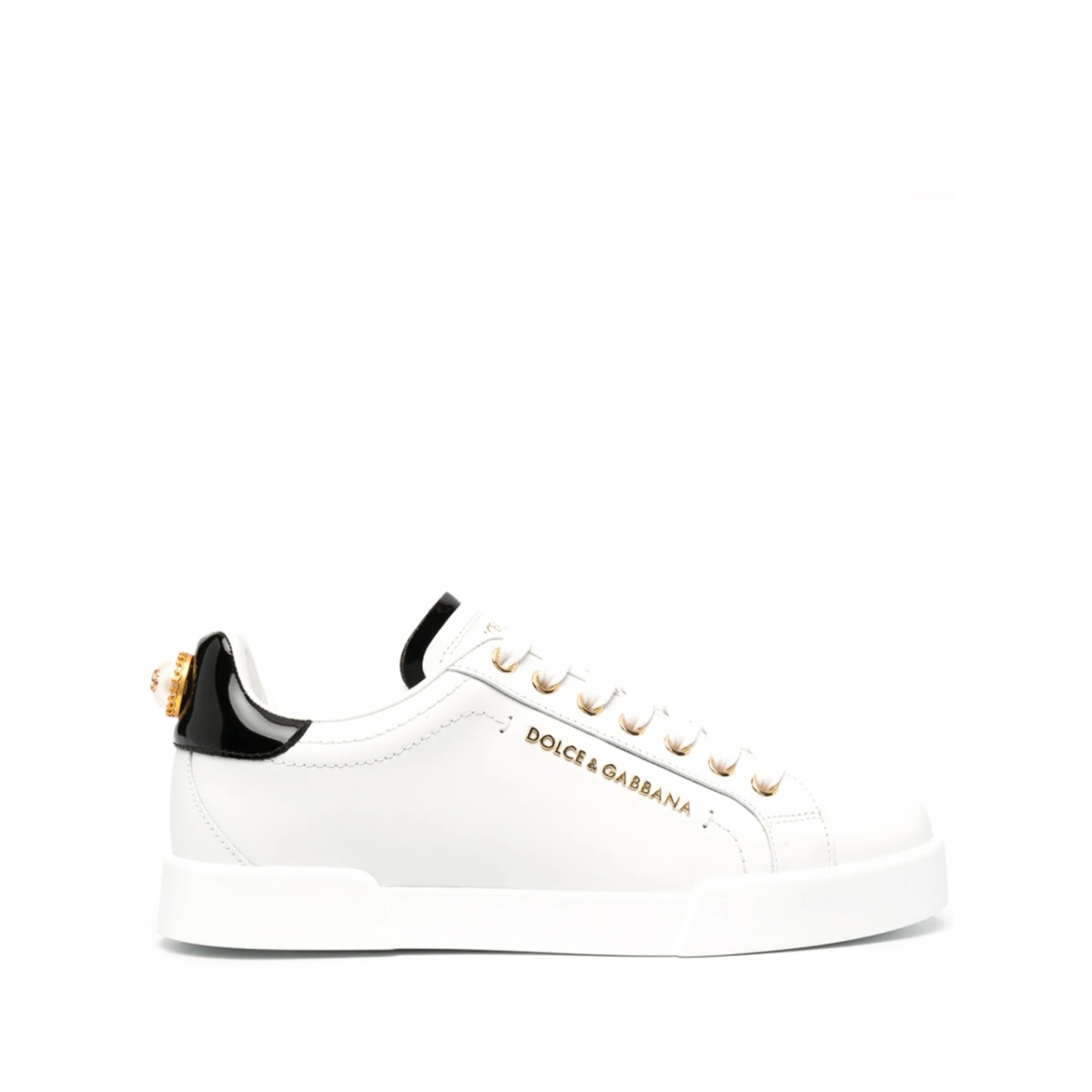 logo-embellished low-top sneakers