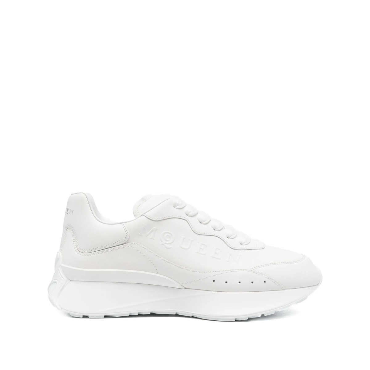 logo-embossed chunky sneakers