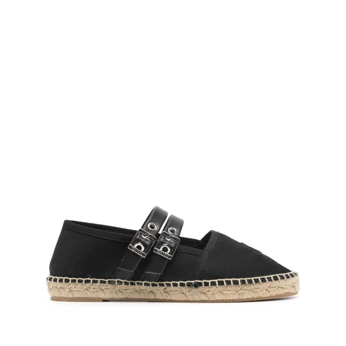 logo-embossed espadrilles