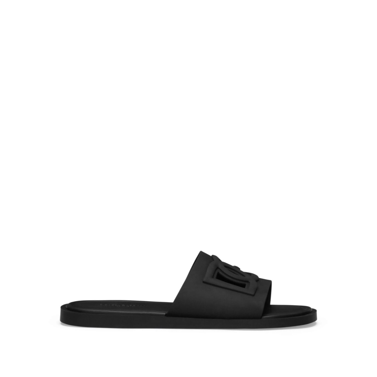 logo-embossed open-toe slides