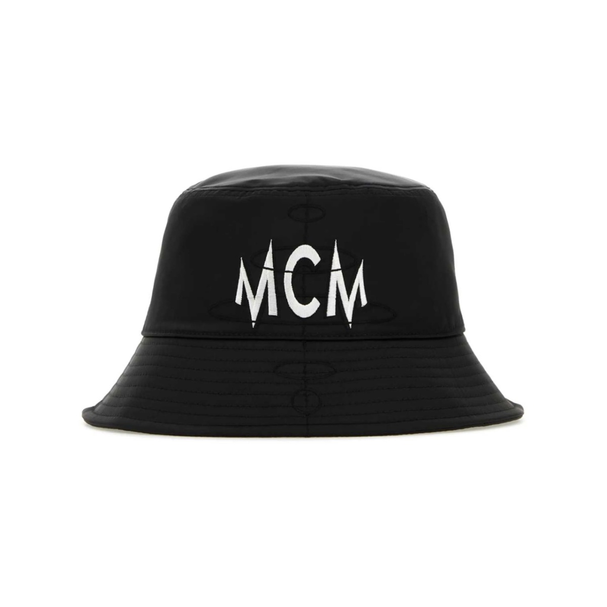 logo-embroidered bucket hat