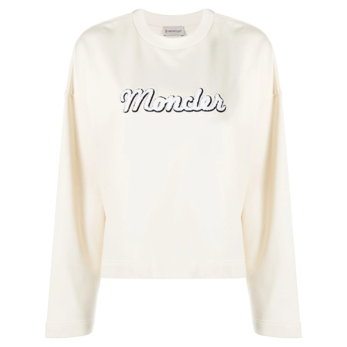 logo-embroidered cotton sweatshirt