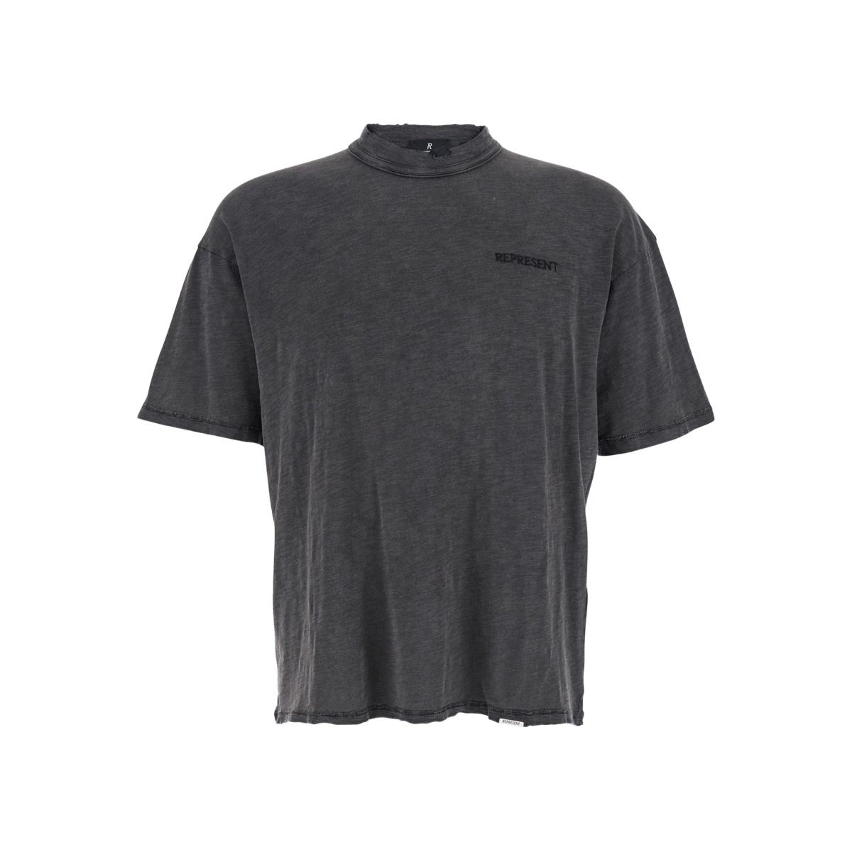 logo-embroidered crew-neck T-shirt