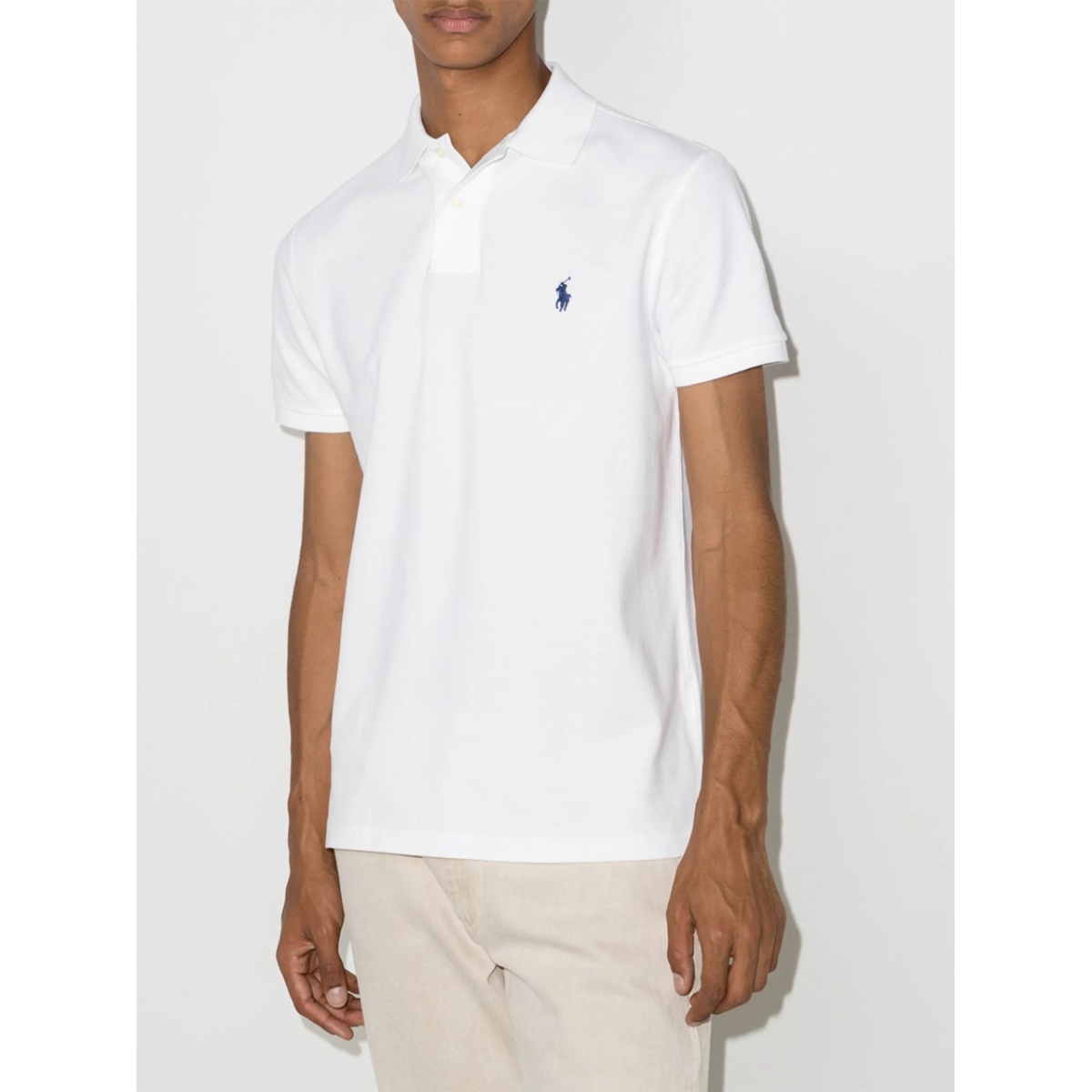 logo-embroidered polo shirt - Img 2