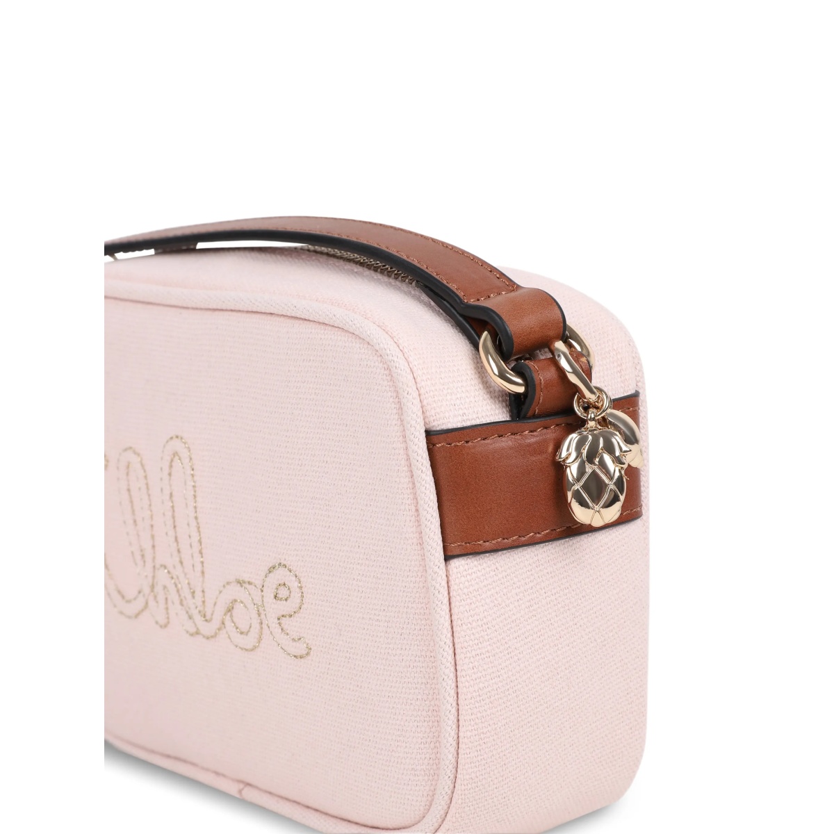 logo-embroidered shoulder bag - Img 5