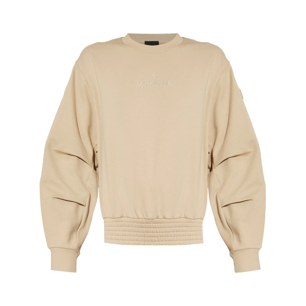 logo-embroidered sweatshirt