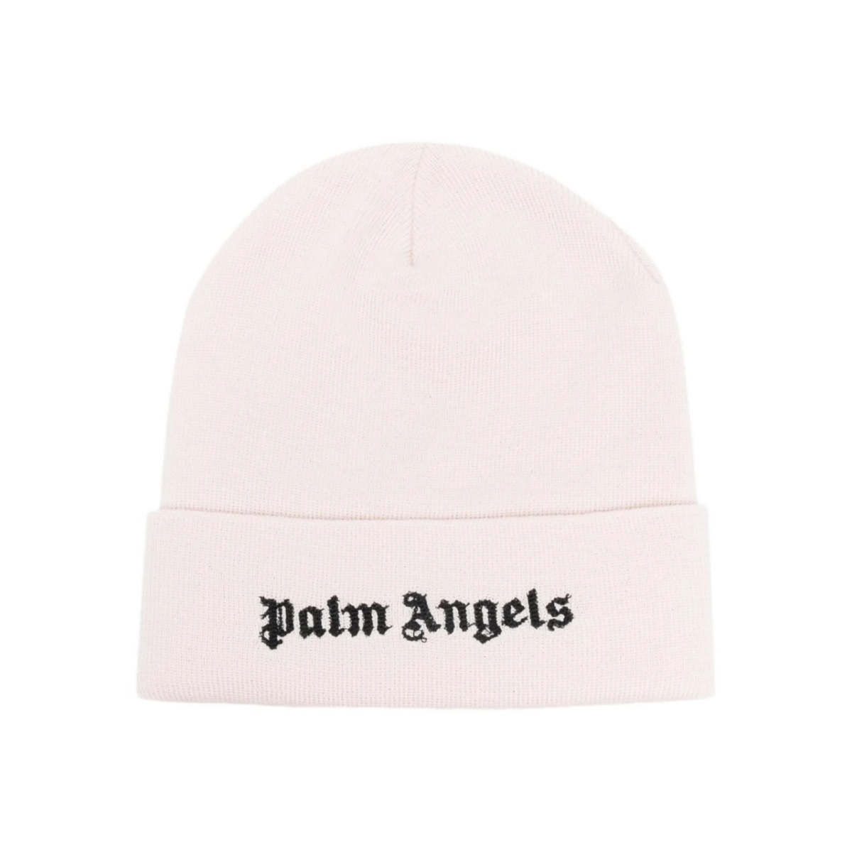 logo-embroidered wool beanie