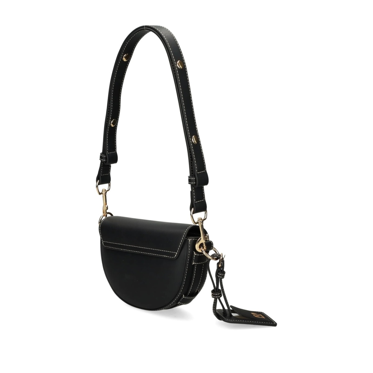 logo eyelet crossbody bag - Img 2