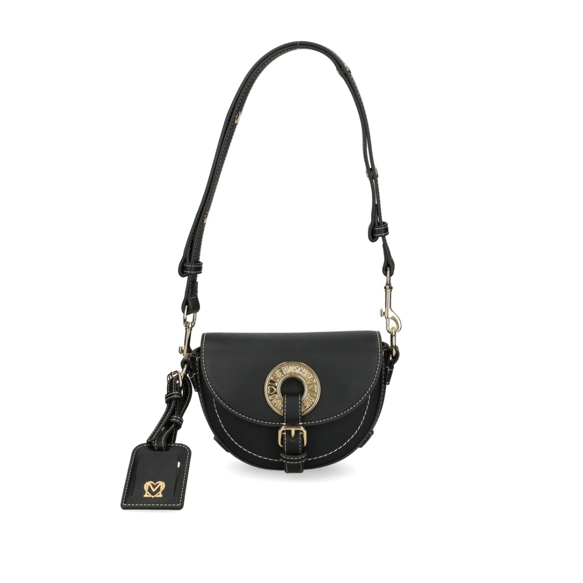 logo eyelet crossbody bag - Img 5