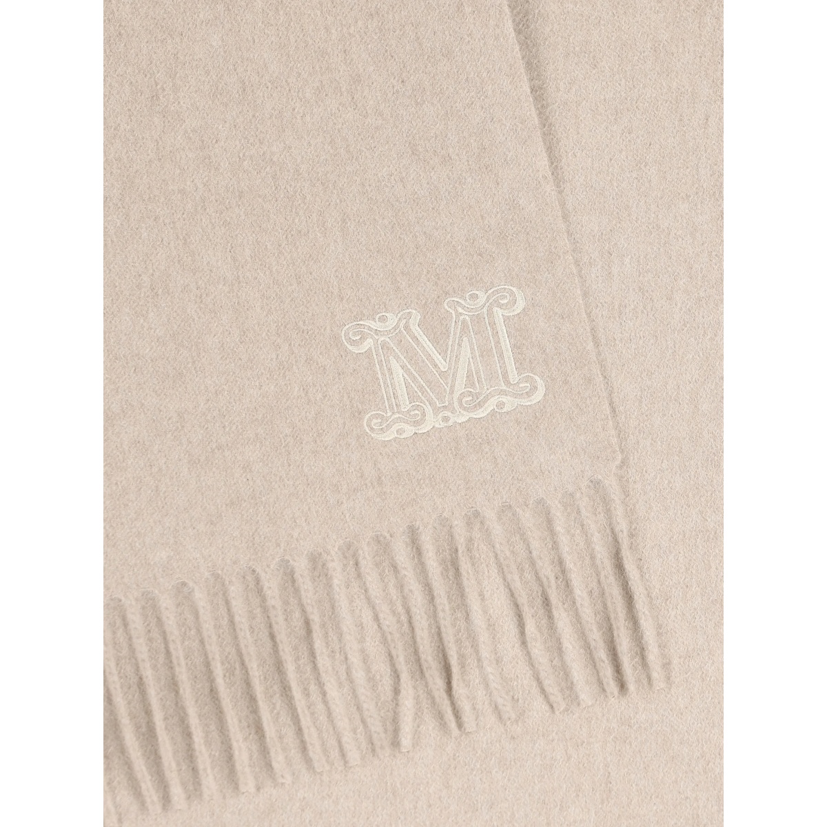 logo fringed scarf - Img 2